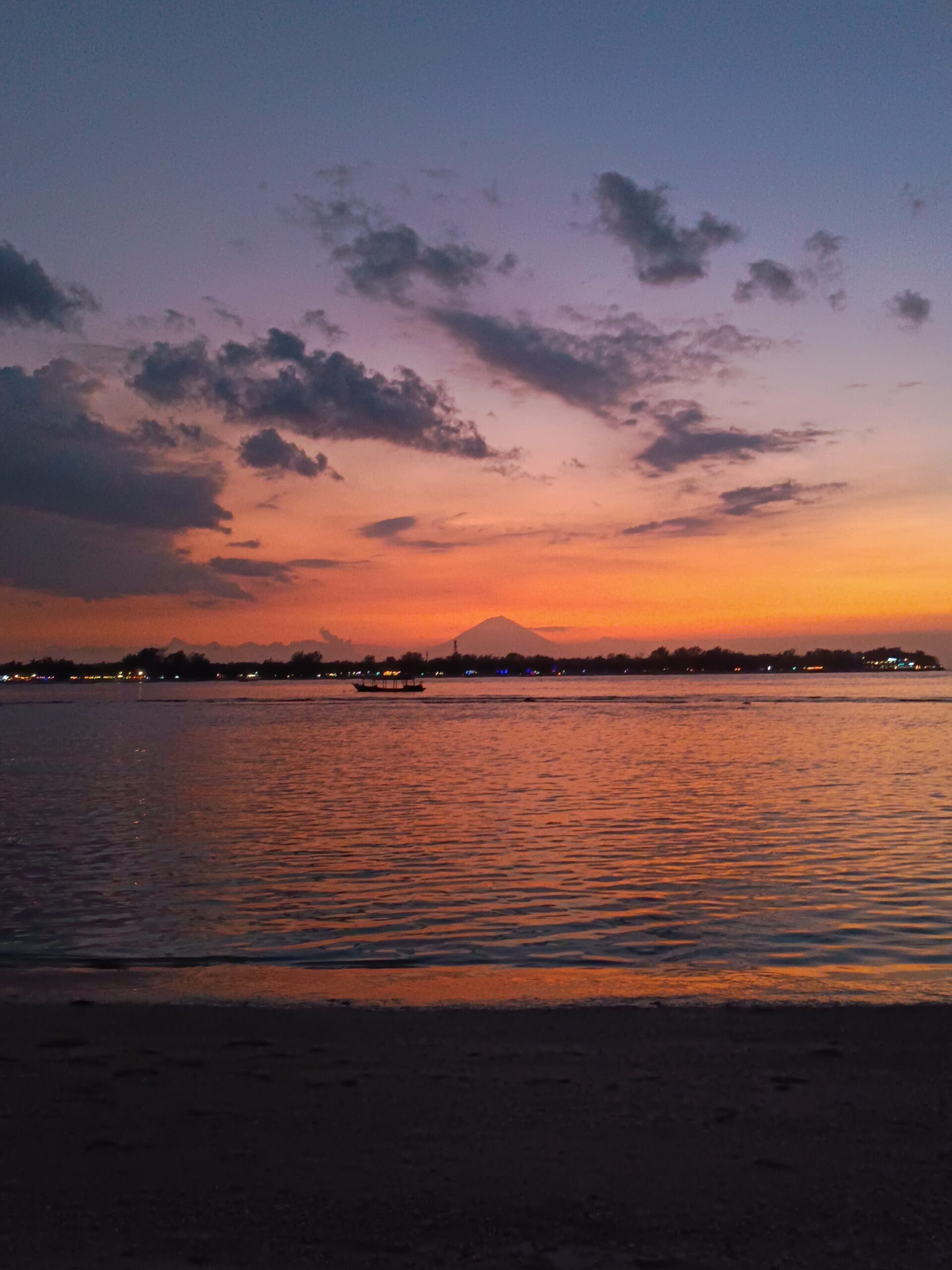 Gili Meno : Couché du Soleil