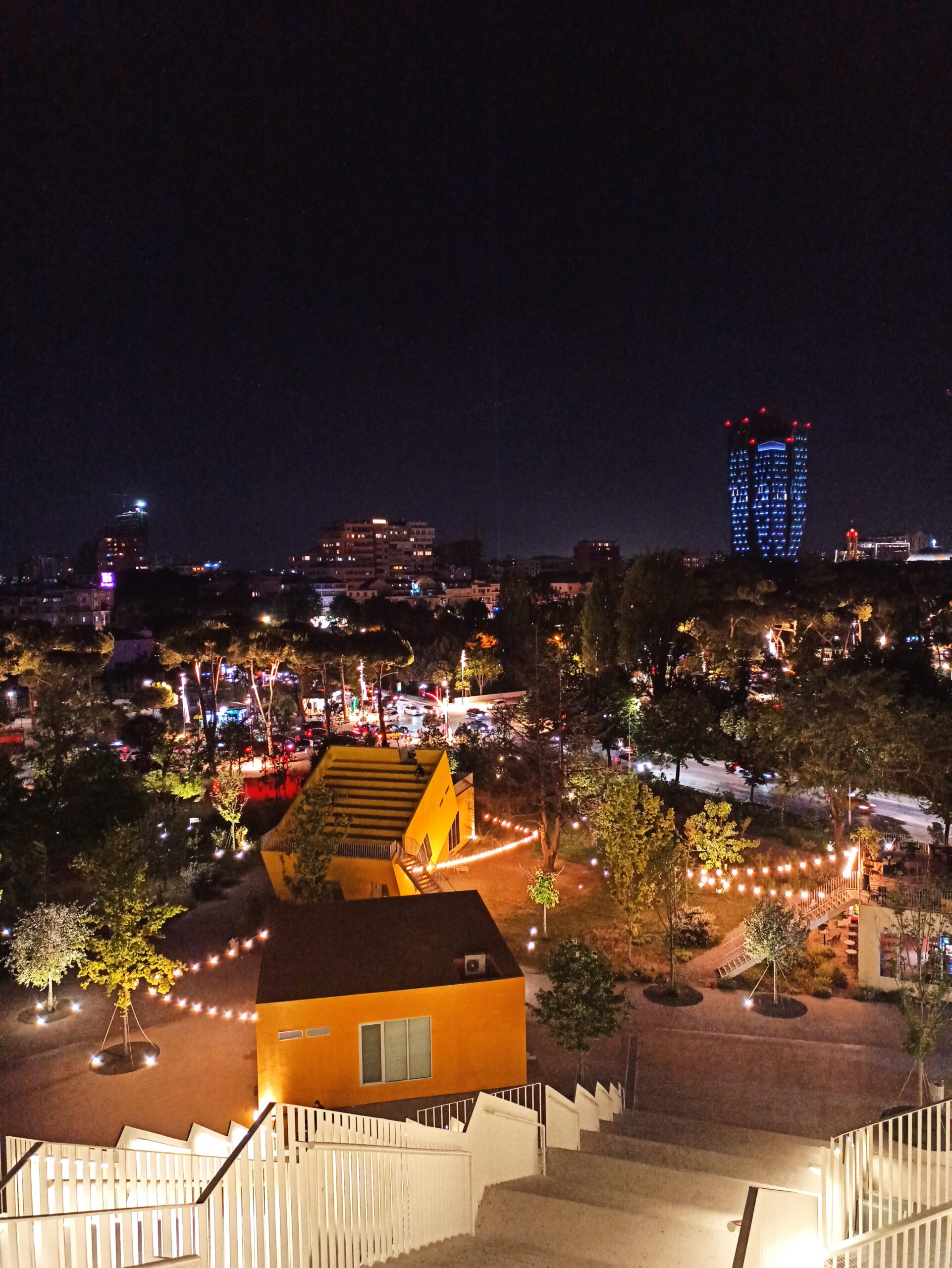 Vue sur la ville moderne